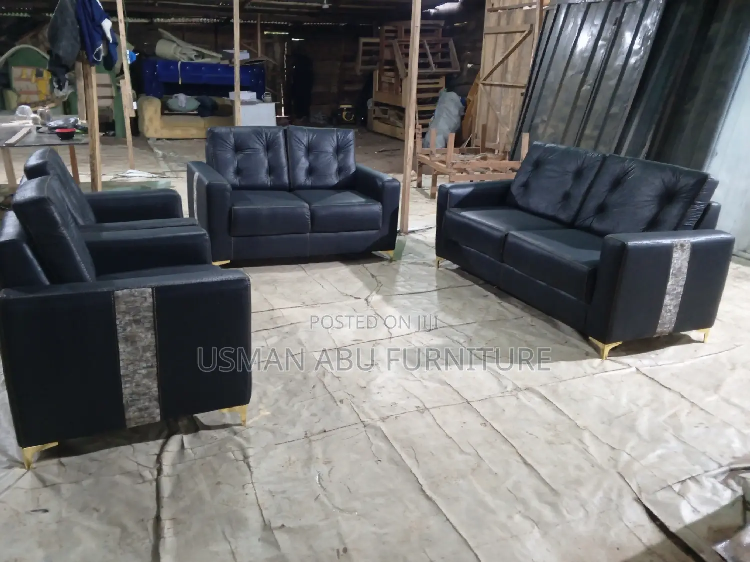 Block Handle Sofa