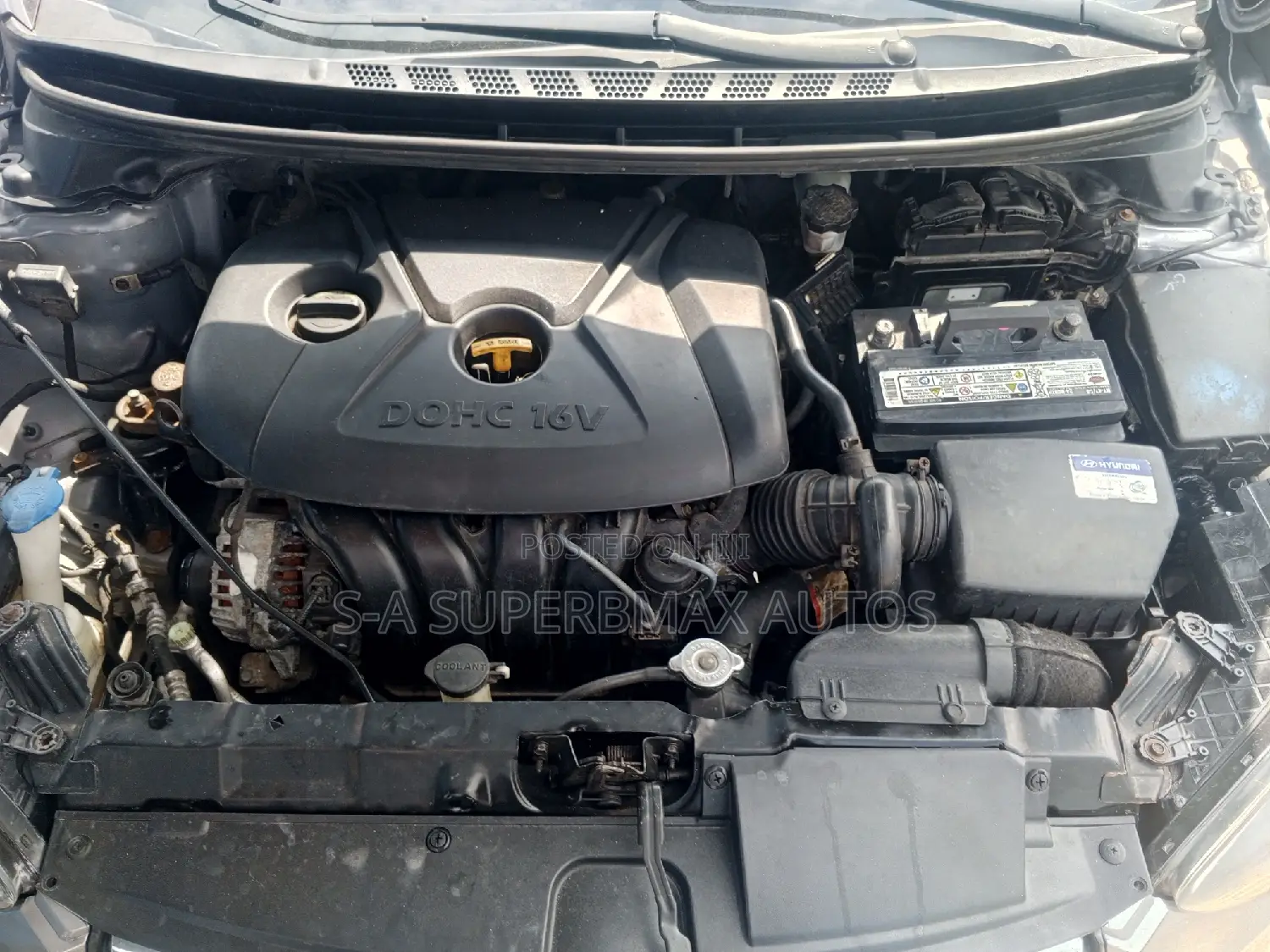 Hyundai Elantra 1.6 GLS Automatic 2008 Gray