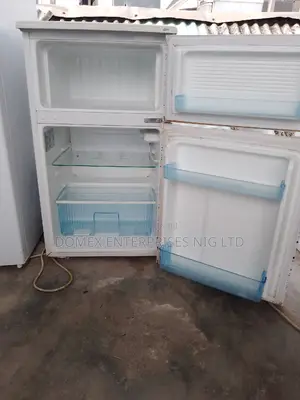 Short Double Door Fridge and Freezer