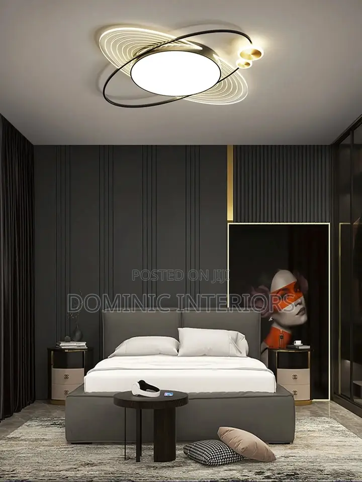 Electroplating Led Ceiling Lamp