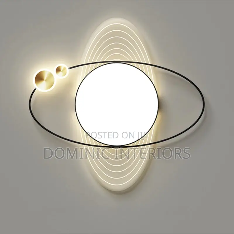 Electroplating Led Ceiling Lamp