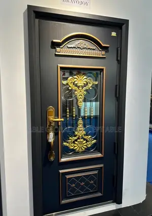 Copper Glass Door