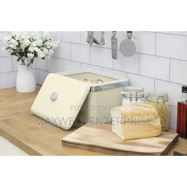 Swan Retro Bread Bin Cream