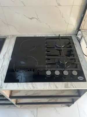60cm Image Built in Gas Cooker 2 Electric and 2 Gas