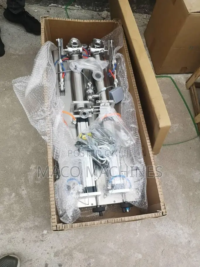 Semi Automatic Two Nozzles Paste Filling Machine