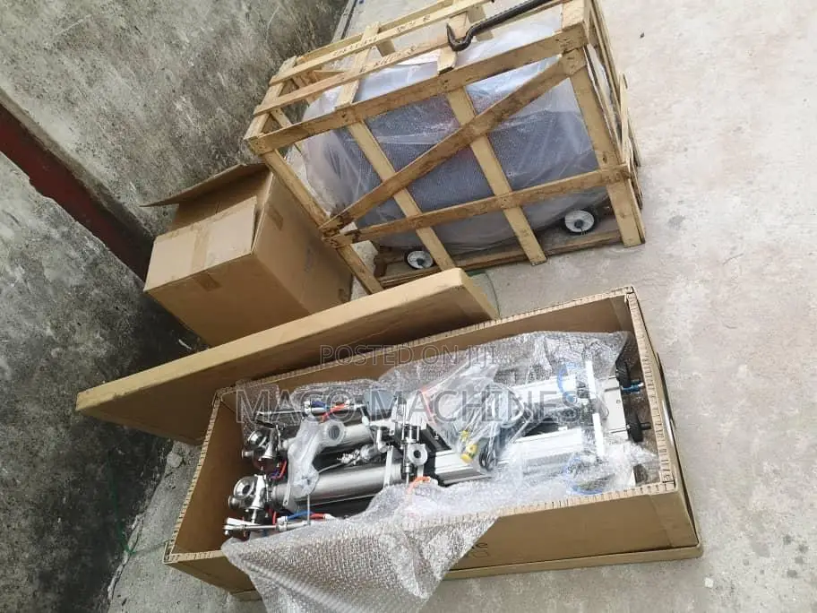 Two Nozzles Paste Filler With Air Compressor