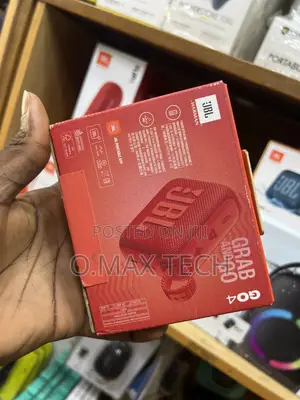JBL Go 4 Portable Bluetooth Speaker Black