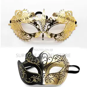 Mask for Couple Metal Masks Venetian