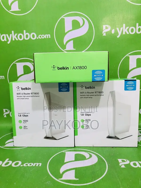 Belkin Rt1800 Wifi 6 Router