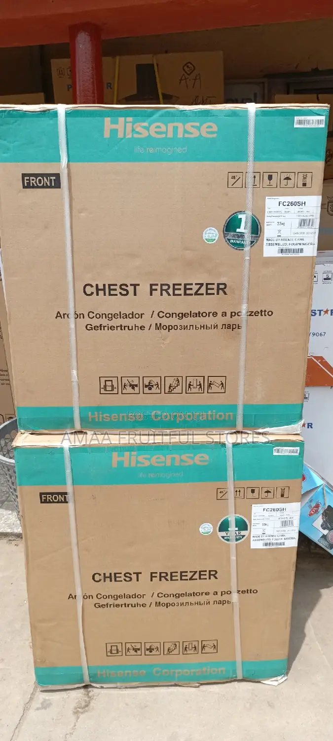 Hisense Deep Freezer Model 260hs