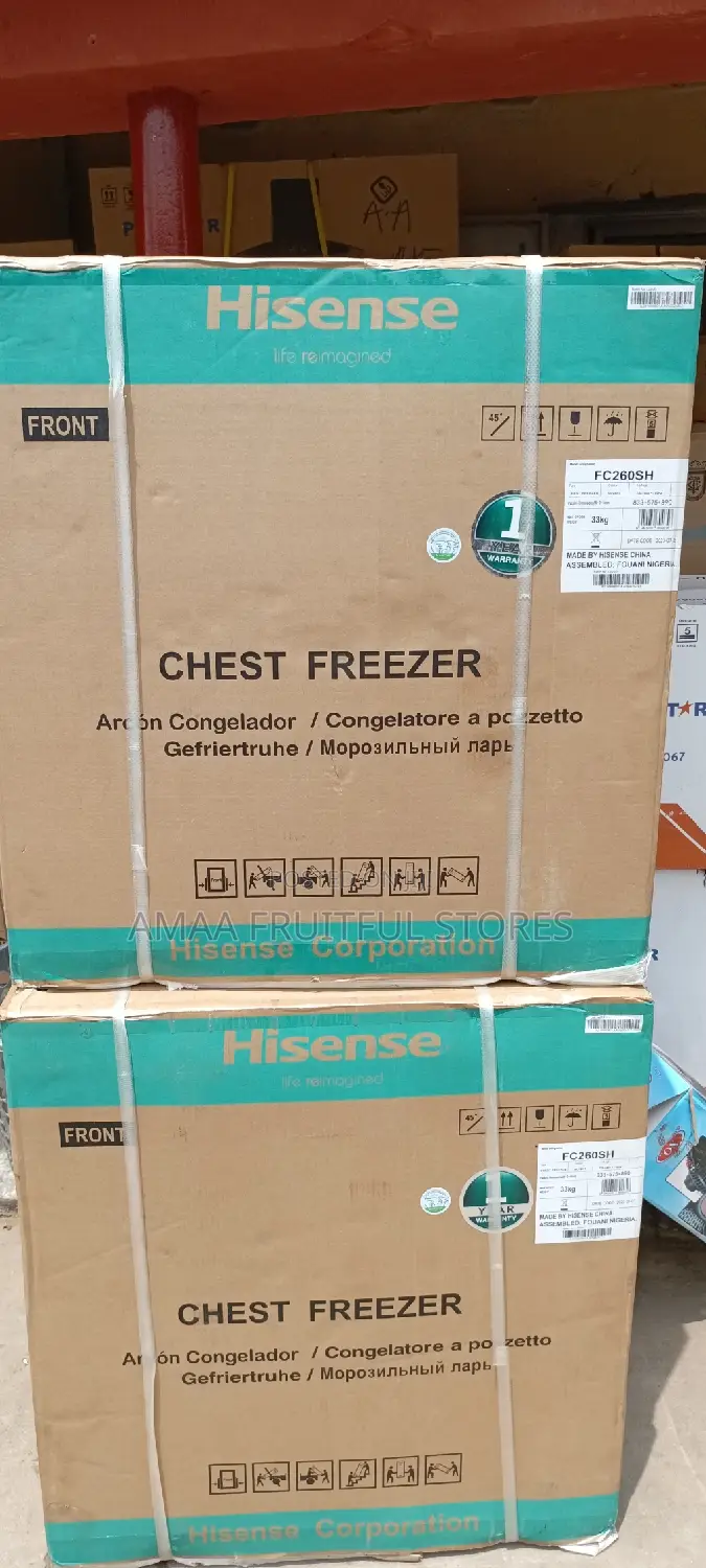 Hisense Deep Freezer Model 260hs
