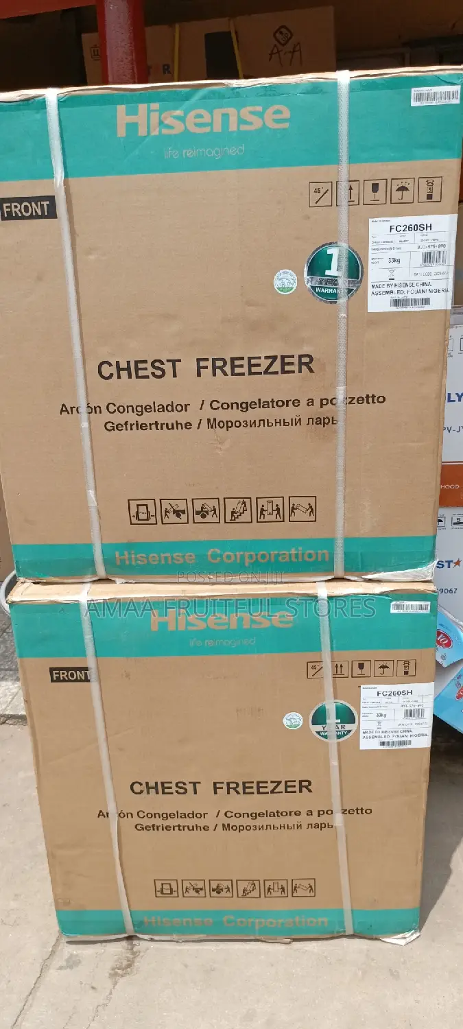 Hisense Deep Freezer Model 260hs