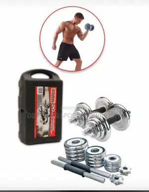 Brown New 20kg Dumbell