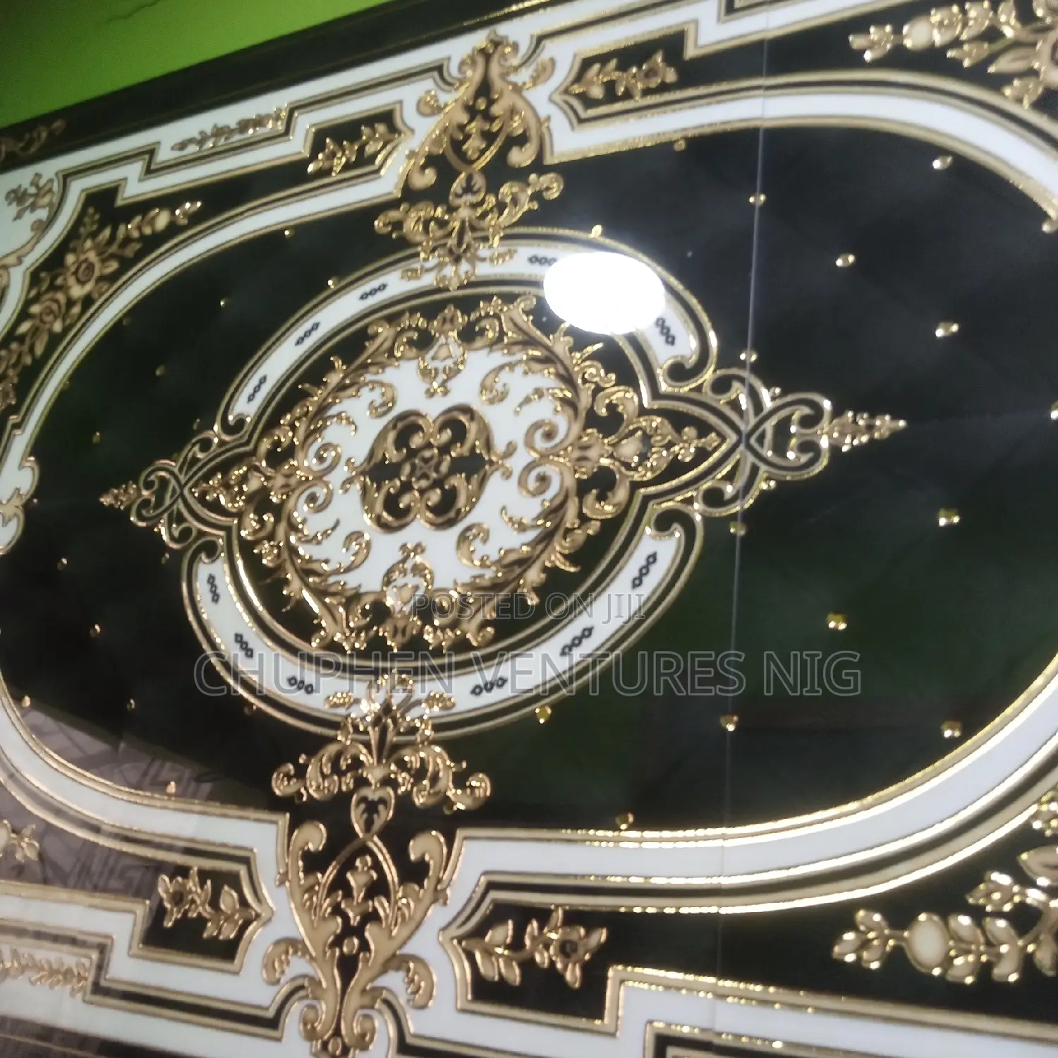 Designed Center Tiles