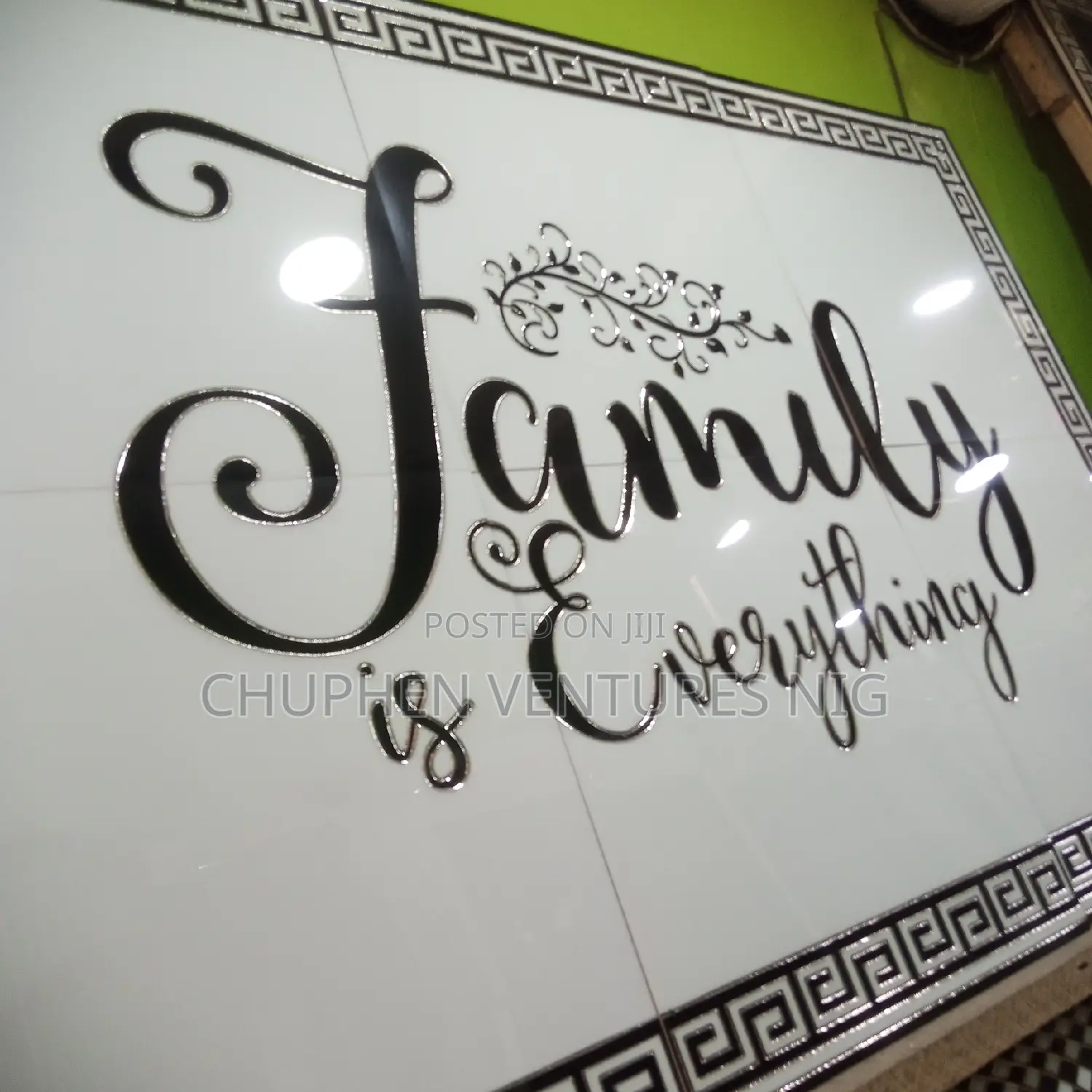 Designed Center Tiles
