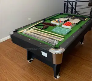 Brown New Complete Accessories Snooker Board