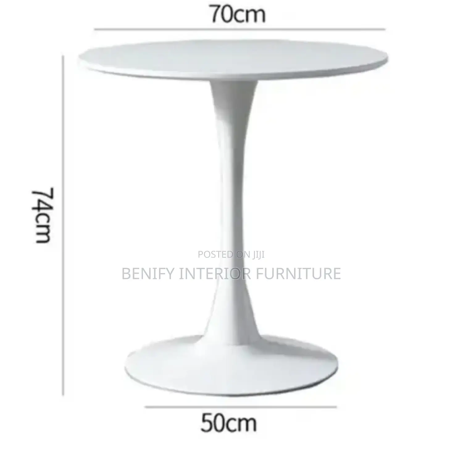 Round Wooden Simple Table