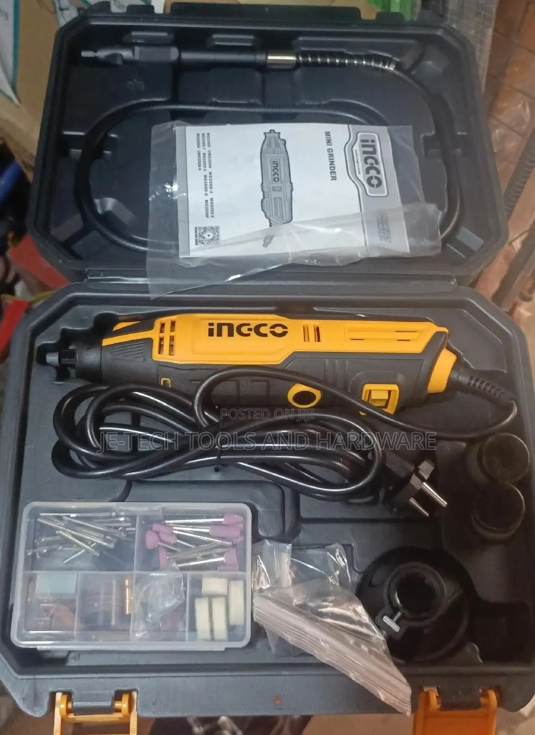 Ingco 200w 40000 Rpm Mini Grinder