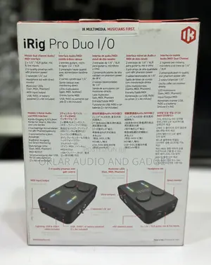 Irig Pro Duo Mobile Dual Channel Audio Interface
