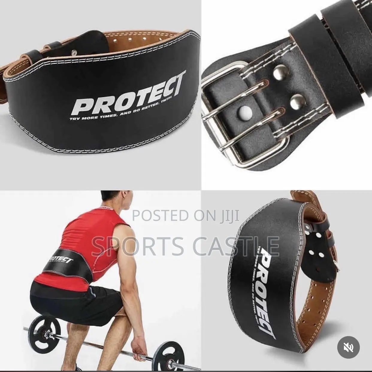 Solid Weight Lifting Belt