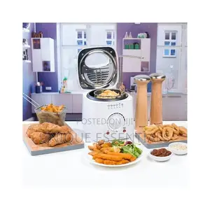 Progress Compact Deep Fat Fryer Wit Removable Cooking Basket