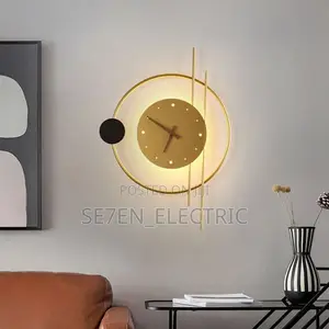 Wall Light Clock