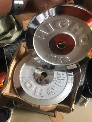 Chrome Dumbbell Weight Plate