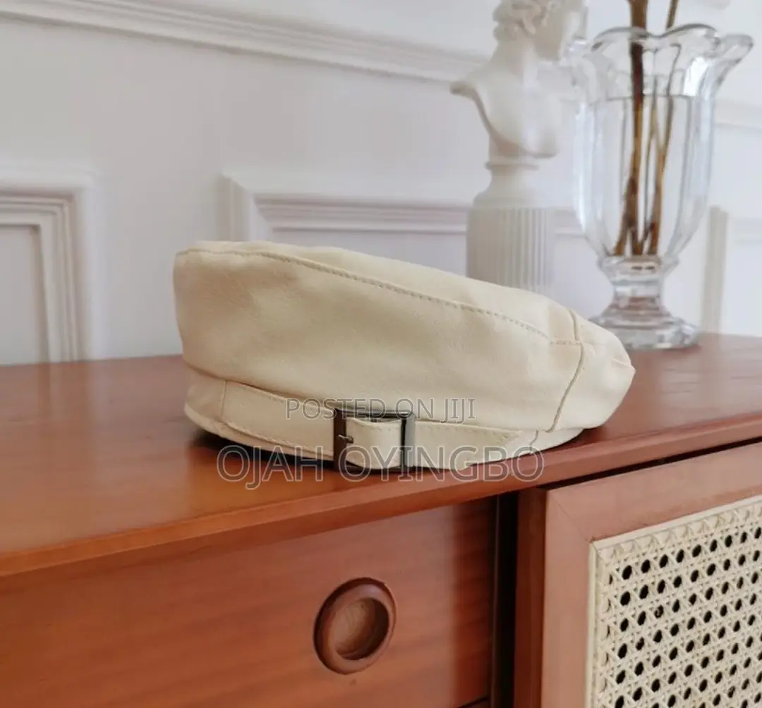 Brand New Leather Beret