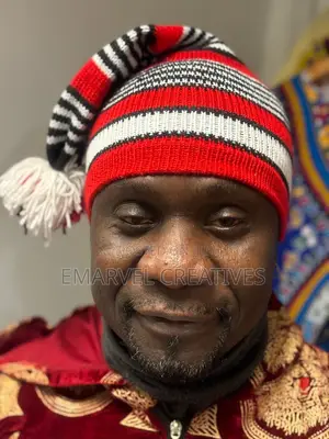 Igbo Nigerian Traditional War Dance Hat Cap. Ohafia Men