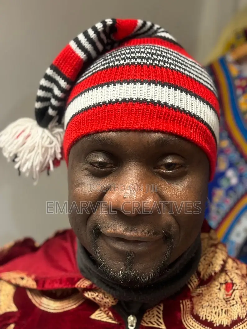 Igbo Nigerian Traditional War Dance Hat Cap. Ohafia Men