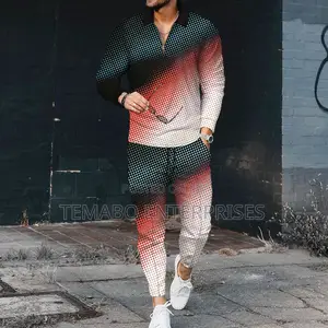 Men 2pcs Complete Suit Set Wears