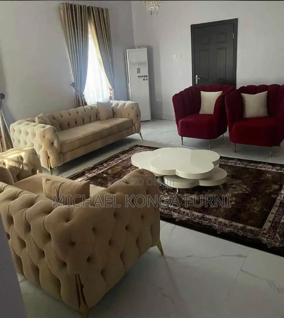 Luxurious Sofa With Center Table