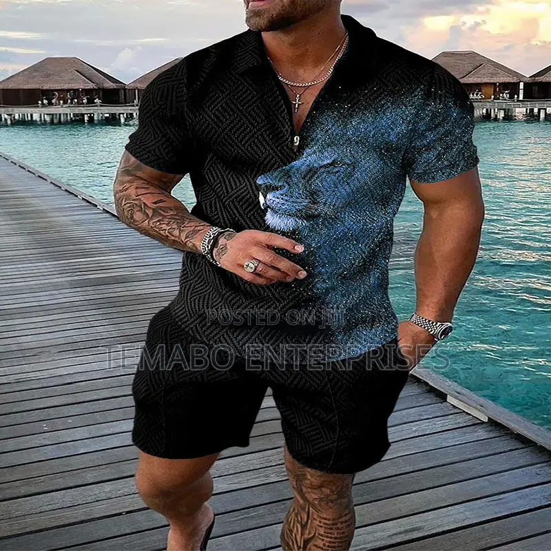 Men 2pcs Complete Suit Set Wears