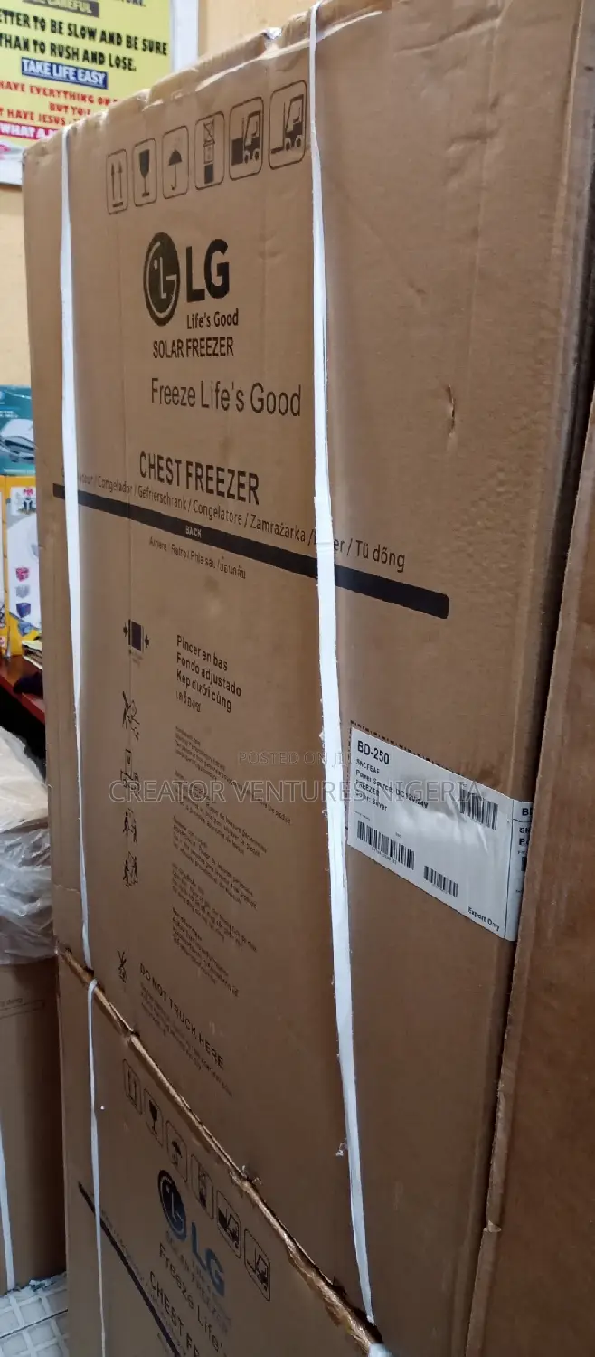 LG Solar Deep Freezer Ac/Dc Fast Blocking, Anti-Rust Body.