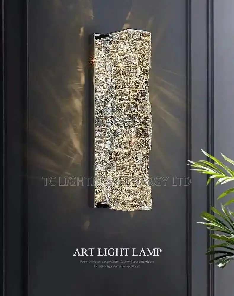 Modern Crystal Led Walllight