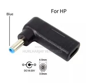 4.5x3.0mm USBC to DC Laptop Barrel