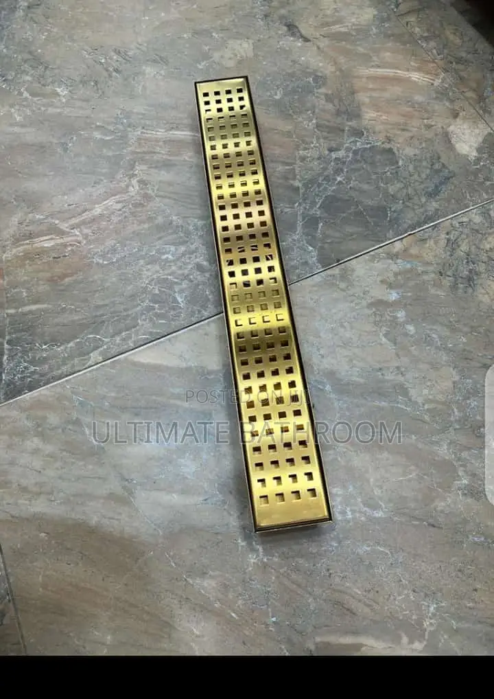 Bathroom Drain Gold