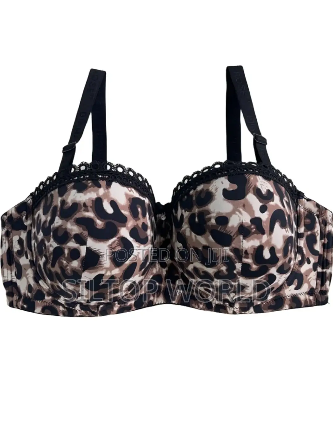 Leopard Print Bra