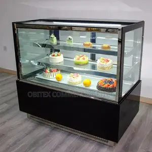 Quality Industrial Cake Display Chiller Machine Marble