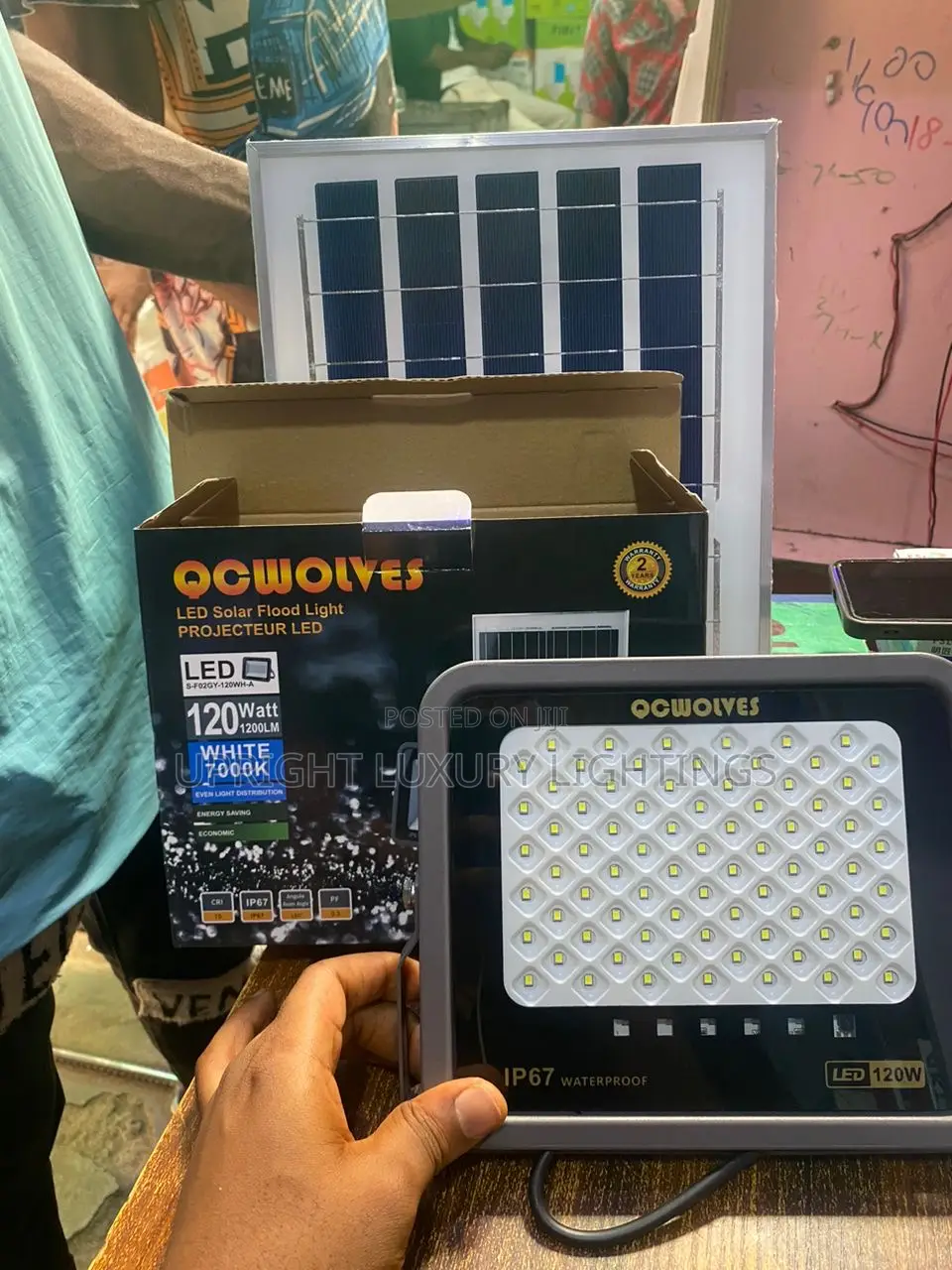 120watt Solar Floodlight