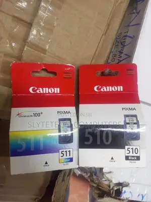 Genuine Canon 511 and 510 Ink