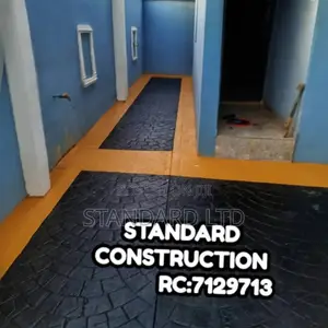 Stamp Concrete Flooring/ Polish Floor 