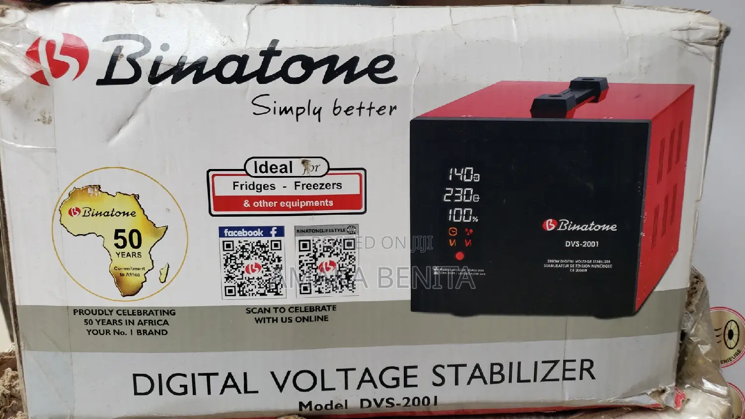 Binatone Stabilizer 2000kva