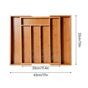 Bamboo Cutlery Rack