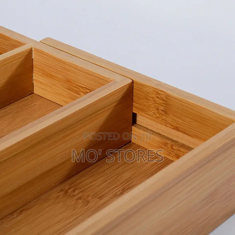 Bamboo Cutlery Rack