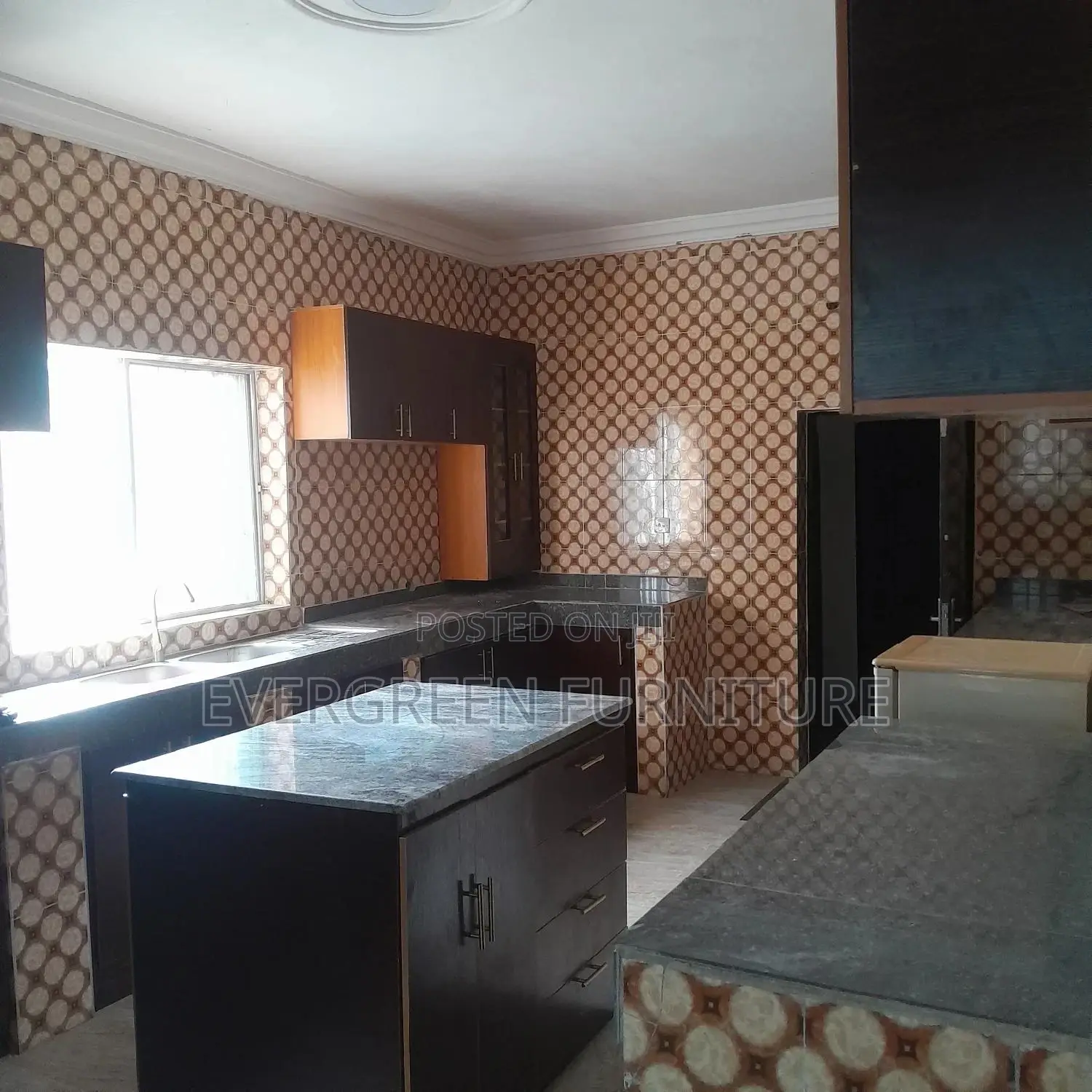 Wall Framed Kitchen