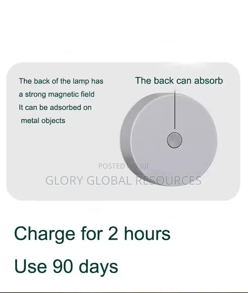 Rechargeable Boby Sensory Lamp