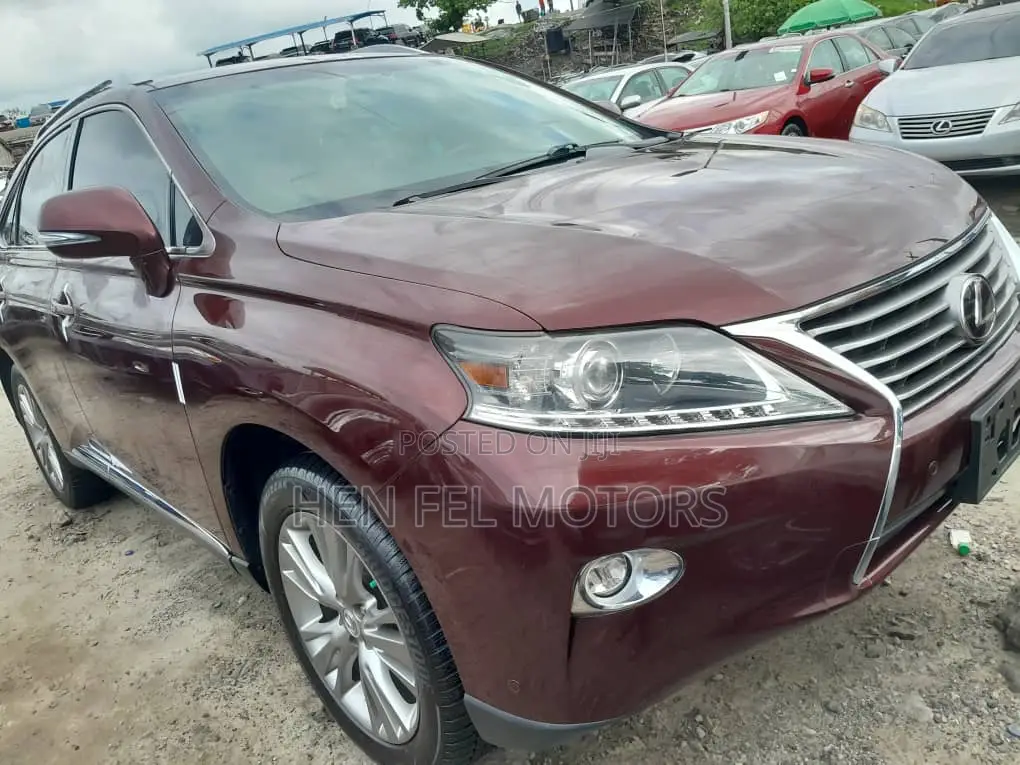 Lexus RX 2015 Red