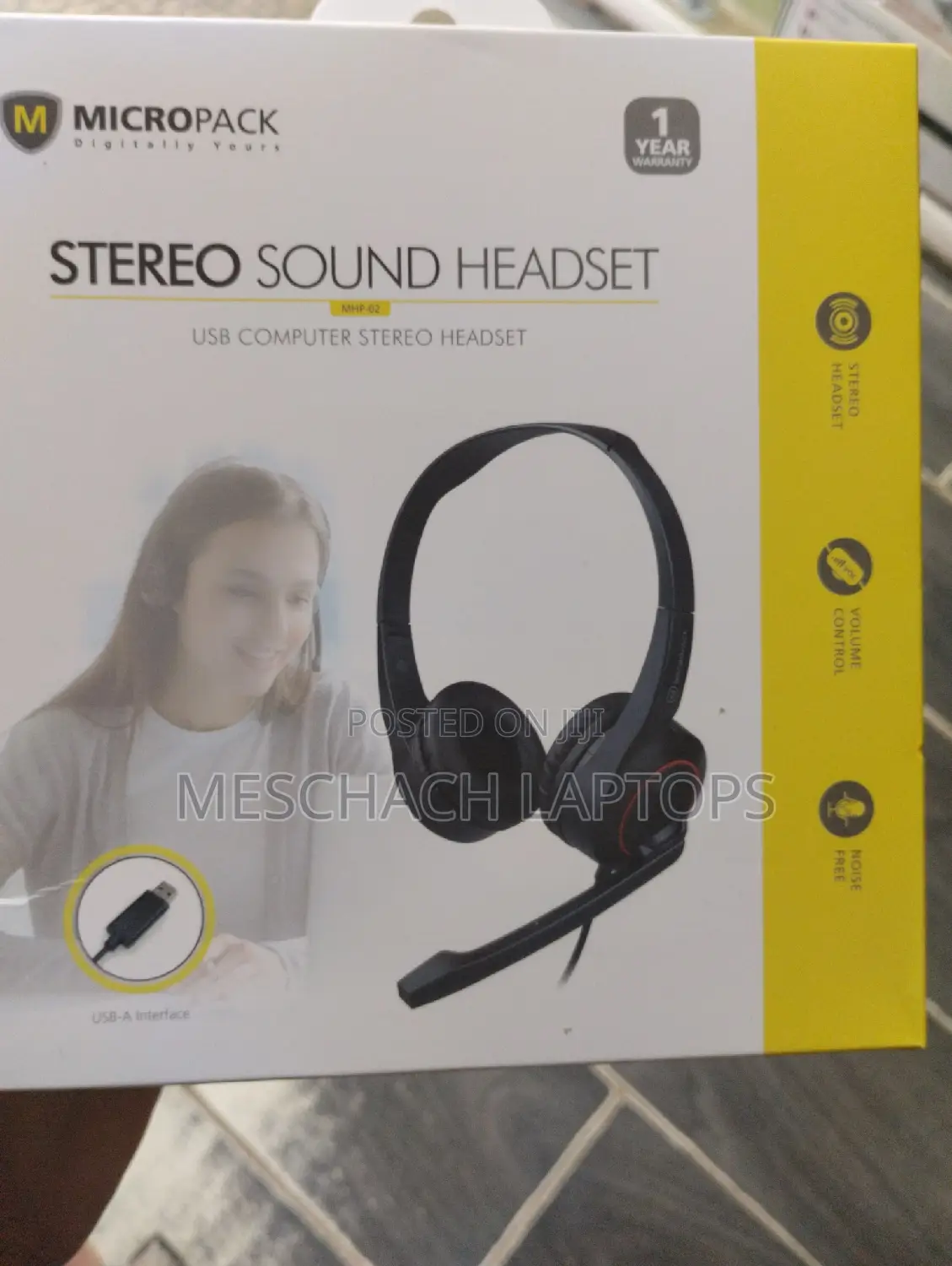 Micropack Stereo Sound Headset