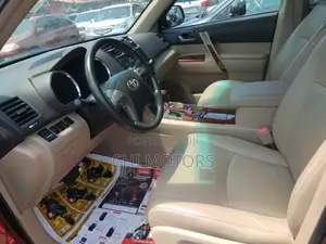 Toyota Highlander Limited 2009 Red